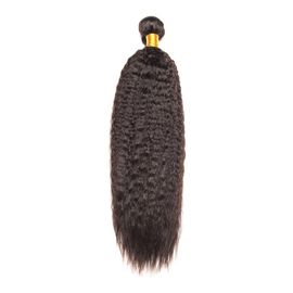China Virgin Brazilian  Hair Weave Extension Kinky Straight 100gram Bundle No Shedding No Tangling supplier