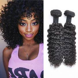China Unprocessed Indian Deep Curly Hair Bundles Durable With High Temperature Disinfection supplier