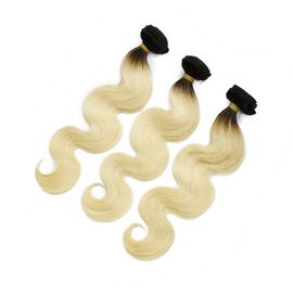 China Brazilian Human Ombre Hair Weave Body Wave Raw Virgin Hair 12 Inch - 24 Inches supplier