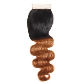 China Luxury Style Body Wave Lace Closure , Hand Tied 4x4 Lace Front Wig 16 Inches supplier