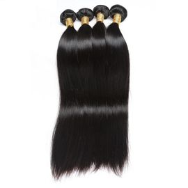 China High Grade Virgin Human Hair Bundles Extensions , Silky Smooth Straight Hair 12-30 Inch supplier