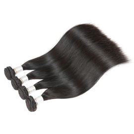 China Silk Soft Straight Hair Extensions For Thin Hair , Long Hair Extensions  supplier