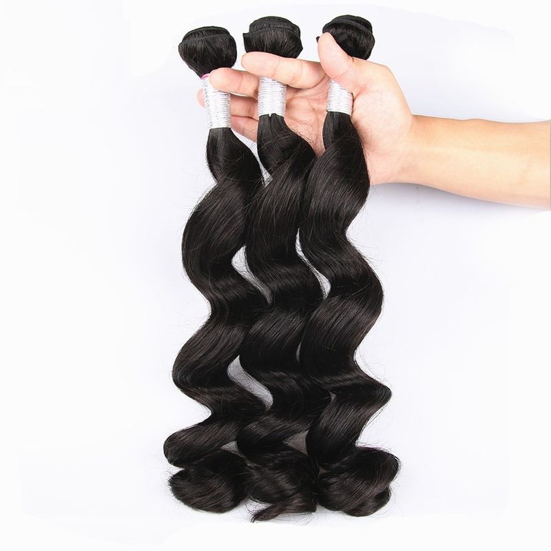 Unprocessed Virgin Human Hair Bundles Loose Deep Wave Human Hair