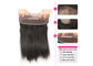 Real 360 Frontal Virgin Hair , Brazilian Lace Frontal Pieces Natural Color supplier