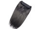 Length 20inch Clip Lace Clip in Hair I-tip U-tip Flip in Hair Halo Hair Extensions Natural Black 1b Color supplier