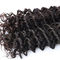 Brazilian Virgin Hair Weave Deep Wave Smooth and Soft Virgin Hair Extension Natural Black supplier