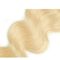 7A Body Wave Blonde Brazilian Curly Hair 613 Colored Hair Extensions No Chemical supplier