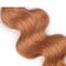 100% Virgin Ombre Hair Weave Body Wave Brown Color Free Shipping supplier
