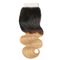 1b 27 Silk Base Lace Frontal Closure 4*4 Inch With 100% Raw Human Hair supplier