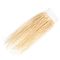 Blonde 613 Deep Curly Hair Bundles Brazilian Peruvian Lace Closure supplier