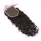 Non Remy Hair Virgin 4x4 Lace Closure Medium Length With 10′′-20′′ Inch supplier