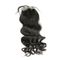 Unprocessed Virgin Indian Hair Loose Wave Closure Indian Temple Hair Natural Soft supplier