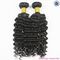 Thick 100 Human Hair Weave , Double Drawn Strong Weft Loose Curly Brazilian Hair  supplier
