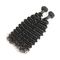 Deep Wave Hair Extension Brazilian Hair Weave Bundles With 1B Natural Color supplier