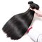 Women Dyeable Hair Extensions For Short Hair , Double Layer Long Black Hair Extensions supplier