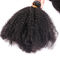 Peruvian Human Afro Kinky Curly Hair Bundles Natural Color No Chemical Smell supplier