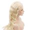Brazilian Glueless Full Lace Wigs , Blonde Human Hair Wigs 130% Density supplier