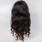 Virgin Human Hair Lace Front Wigs No Shedding For Black Woman , Medium Brown Color supplier
