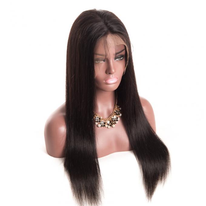 100% Virgin Human Hair Lace Wigs , Front Lace Wigs For Black Women