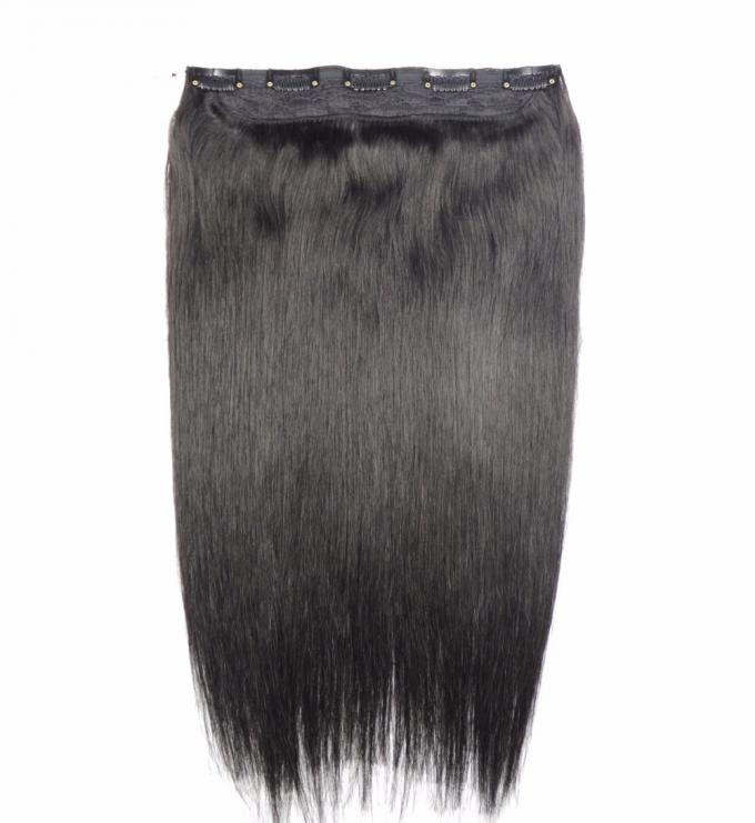 Length 20inch Clip Lace Clip in Hair I-tip U-tip Flip in Hair Halo Hair Extensions Natural Black 1b Color