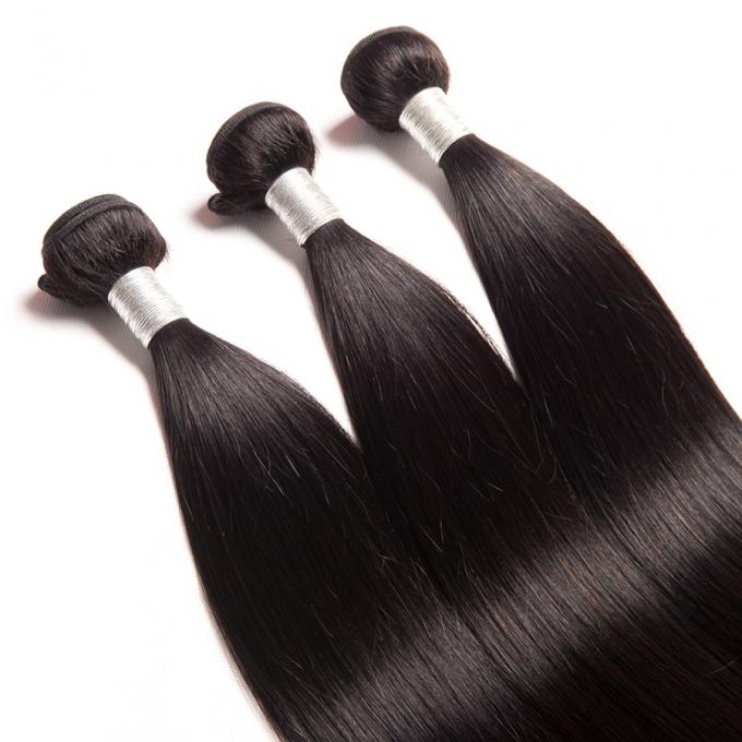Natural Black Malaysian Hair Extensions 10-30 Inch Malaysian Natural Straight Hair