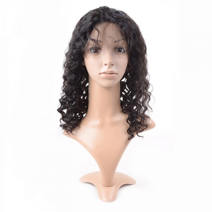 Silk And Soft  100 Human Hair Lace Front Wigs , Natural Looking Wigs No Fiber