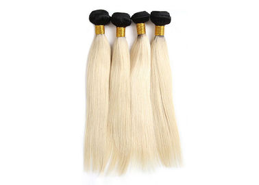 China 1B Blonde 613 Color Brazilian Hair Weft Ombre Color Human Virgin Hair Weave 12&quot; to 26&quot; supplier
