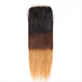 China No Shedding 4x4 Lace Closure Straight High Grade 4x4 Silk Base Closure supplier