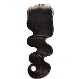 China Silky Soft Virgin Human Hair Qingdao Factory Malaysian Body Wave Lace Closure Free Shipping supplier