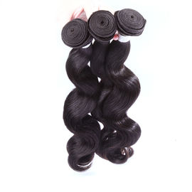China Brazilian Body Wave Hair Bundles , 100 Human Hair Weave Bundles 12&quot; - 30&quot; supplier