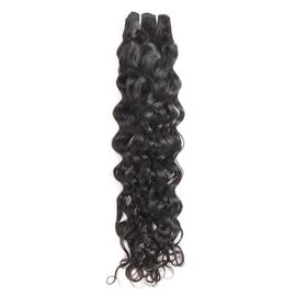 China Full Cuticle Brazilian Virgin Hair Bundles Loose Wave Hair Natural Black Color supplier