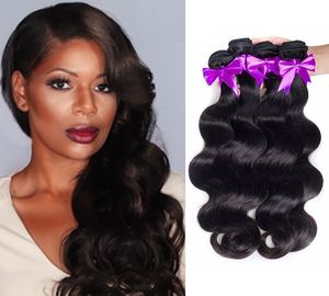 China Double Weft 100% Virgin Human Hair Bundles Unprocessed Peruvian Body Wave Hair supplier