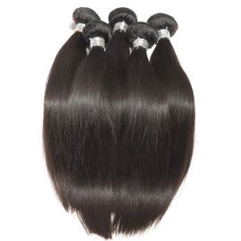 China Straight Virgin Human Hair Bundles Peruvian Hair Extension Full Cuticle No Acid supplier