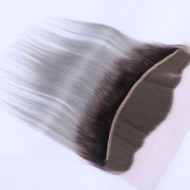 China Brazilian Raw Straight Lace Frontal Closure 10" To 20" Double Strong Weft supplier