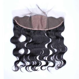 China Brazilian 100 Human Hair Lace Front Wigs With Baby Hair Black Color supplier