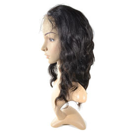 Body Wave Curly Glueless Full Lace Wigs , Lace Front Wigs Human Hair