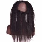 China Straight Body Wave 360 Lace Frontal Human Hair Brazilian Yaki Kinky Straight Texture company