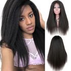China Yaki Kinky Straight Full Lace Wigs Human Hair No Chemical No Tangle company