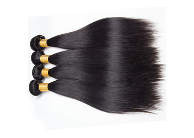 Unprocessed Straight Hair Brazilian Virgin Hair Weave No Shedding No Tangling supplier