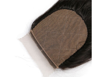 Free Parting 4x4 Silk Base Closure Natural Hair Line With Baby Hair supplier