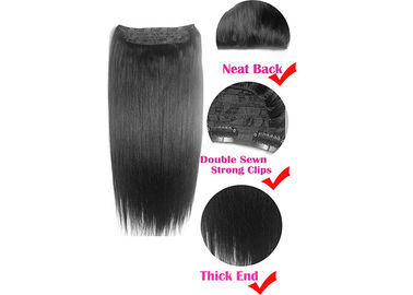 Length 20inch Clip Lace Clip in Hair I-tip U-tip Flip in Hair Halo Hair Extensions Natural Black 1b Color supplier