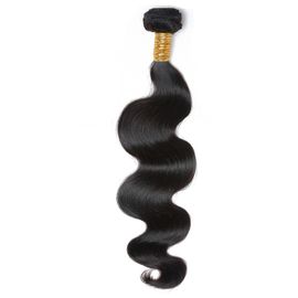 Grade 9A Brazilian Virgin Hair Natural Body Wave Weave Bundle Length 10" to 30" supplier
