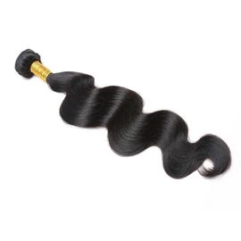 Grade 9A Brazilian Virgin Hair Natural Body Wave Weave Bundle Length 10" to 30" supplier