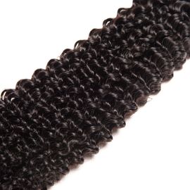 No Acid Afro Brazilian Kinky Curly Hair 100% Unprocessed Virgin Human Hair Weave supplier