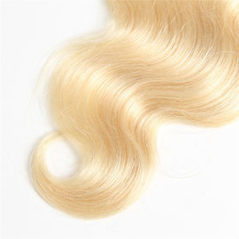 Blonde #613 Color Body Wave Lace Closure Baby Hair Brazilian Real Human Hair supplier