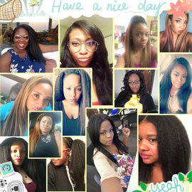 Qingdao Hair 9a Grade Peruvian Hair Bundles Kinky Straight Texture 10" to 30" supplier