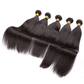Unprocessed Silky Malaysian Straight Hair Extensions 8"- 40" Length supplier