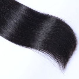 7A Straight Brazilian Hair Bundles With Closure , Grade 7A Human Hair supplier