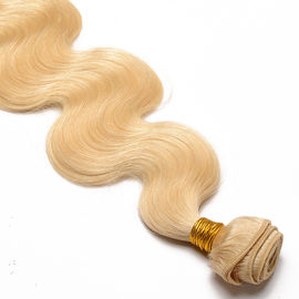Long Length 613 Blonde Virgin Hair , Grade 8a Blonde 100 Human Hair Extensions supplier