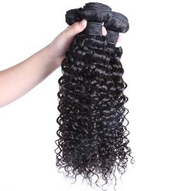 Unprocessed Indian Deep Curly Hair Bundles Durable With High Temperature Disinfection supplier